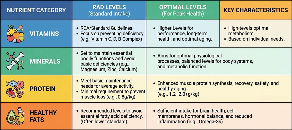 Level 4 Rda Worksheets Balanced Diet - Revitaman